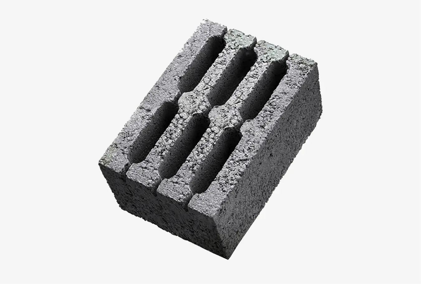 Frame 1171278919 Блок бетонный КСР-ПР-ПС-39 6-ти пустотный | М100 В7,5 — изображение 1